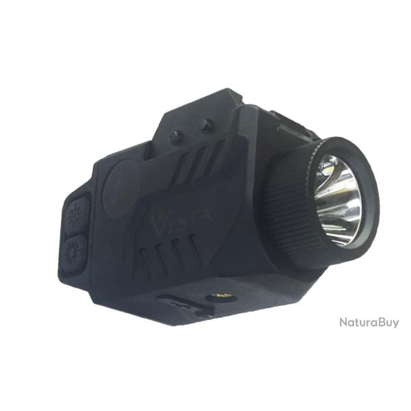 Vesta C1 Lampe + Laser 21mm USB 500lm �tanche IPX4