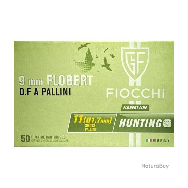 Cartouches Fiocchi c/9 mm flobert plombs de 11