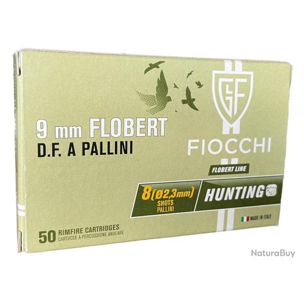 Cartouches Fiocchi c/9 mm flobert plombs de 8