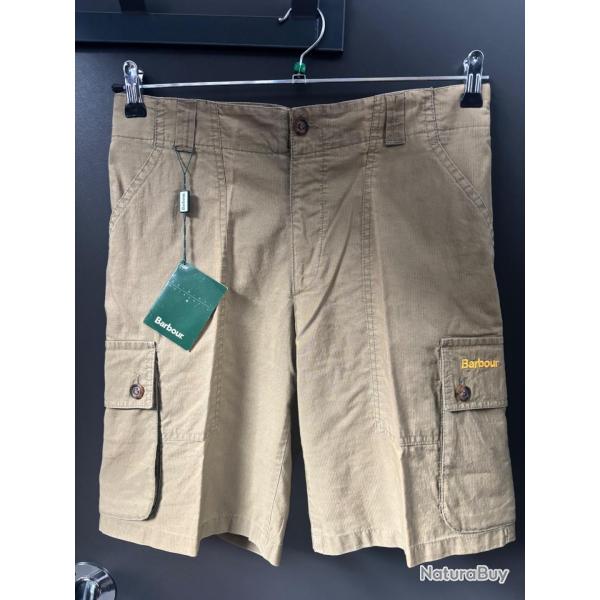 Short Barbour neuf talle 42 destockage armurerie chasse ench�re