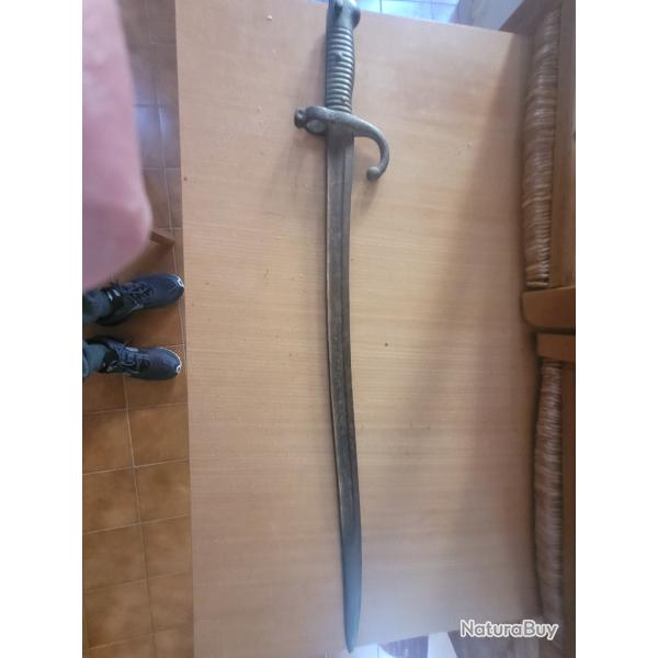 Vend ba�onnette  tr�s bon etat