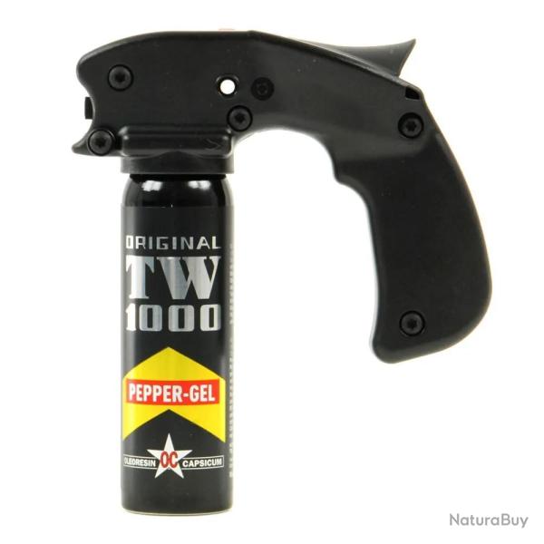 Bombe de d�fense TW1000 Poign�e pistolet 100ml