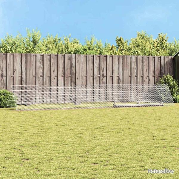 Cage � poules Argent 650 x 100 x 85 cm Acier galvanis�