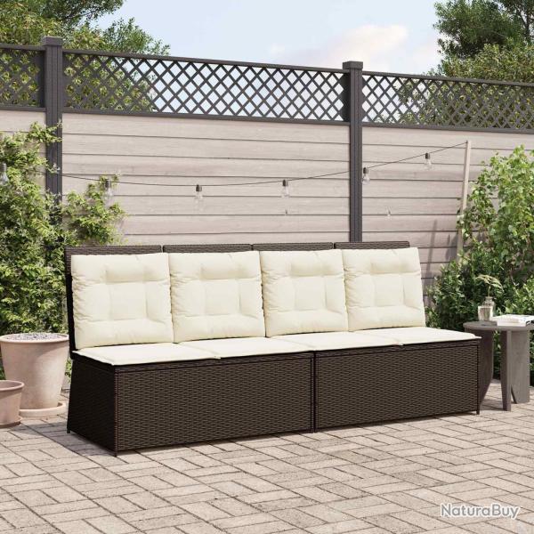 Banc de jardin Marron polyrotin