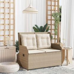 Banc de jardin Beige polyrotin