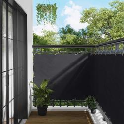 &Eacute;cran de balcon Noir 110 x 300 cm Tissu Oxford