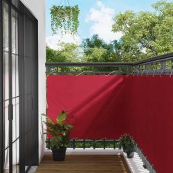 &Eacute;cran de balcon Rouge 120 x 200 cm Tissu Oxford