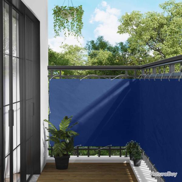 �cran de balcon Bleu 110 x 300 cm Tissu Oxford