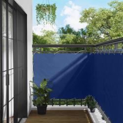 &Eacute;cran de balcon Bleu 120 x 200 cm Oxford alu enduit de PU
