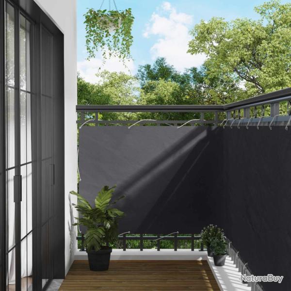 �cran de balcon Anthracite 110 x 400 cm Tissu Oxford