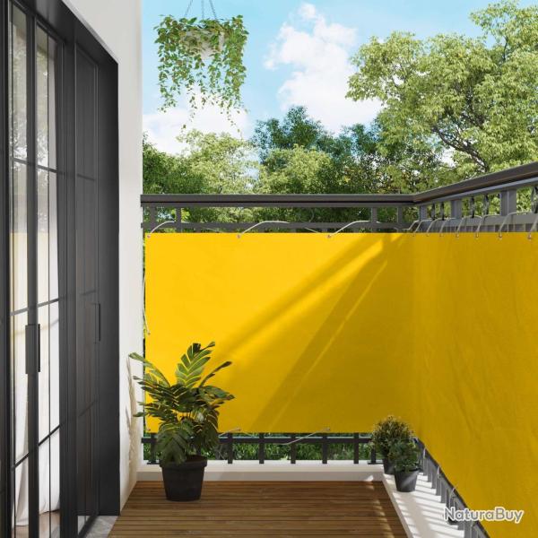 �cran de balcon Jaune 110 x 700 cm Tissu Oxford