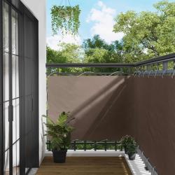 &Eacute;cran de balcon Taupe 110 x 500 cm Tissu Oxford