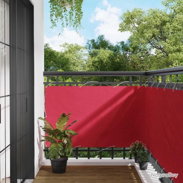 �cran de balcon Bordeaux 90 x 600 cm Oxford alu enduit de PU