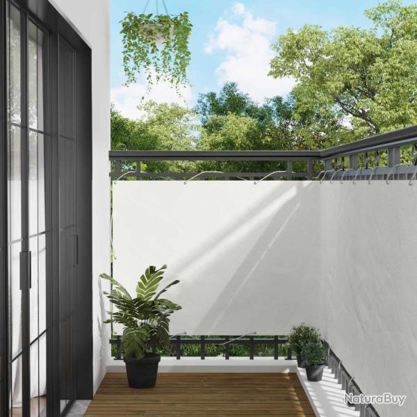 �cran de balcon Blanc 110 x 800 cm Tissu Oxford