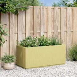 Bo&icirc;te de fleurs de jardin Vert 80 x 36 x 35 cm PP