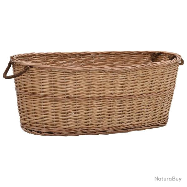 Panier � bois de chauffage poign�es de transport 88x57x34 cm
