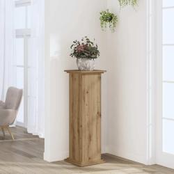 Support pour plantes 33x33x100 cm bois d'ing&eacute;nierie