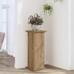 Support pour plantes 33x33x80 cm bois d'ing&eacute;nierie