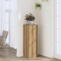 Support pour plantes 33x33x100 cm bois d'ing&eacute;nierie