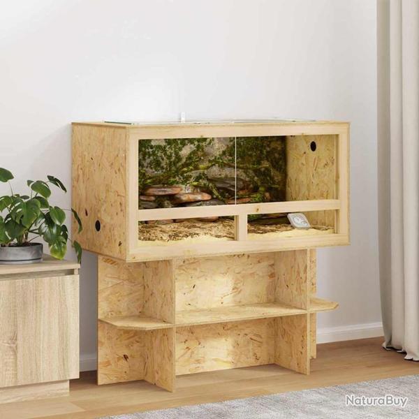 Terrarium Marron 100 x 50 x 100 cm OSB