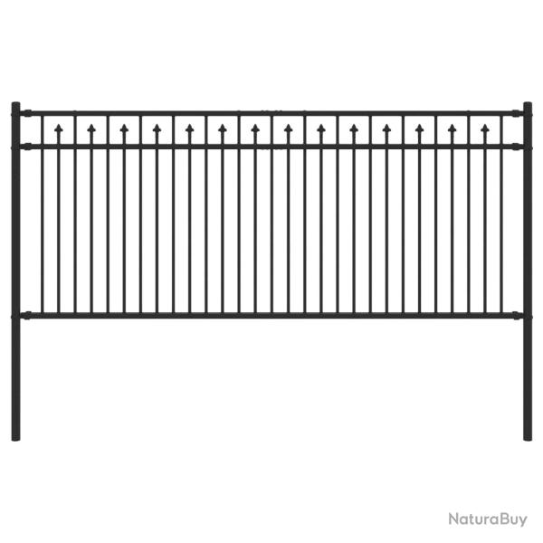 Cl�ture � pointe Baarlo Noir 200 x 130 cm