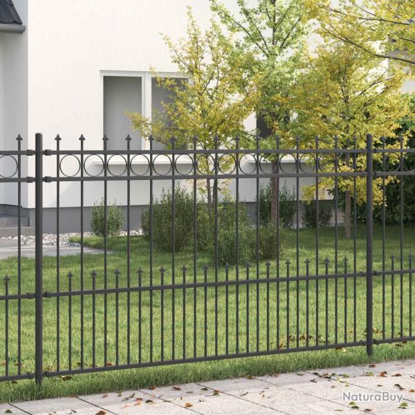 Cl�ture � anneau piqu� Horst Noir