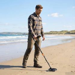 D&eacute;tecteur de m&eacute;taux avec affichage LCD 3 mod&egrave;les bobine de 19 cm