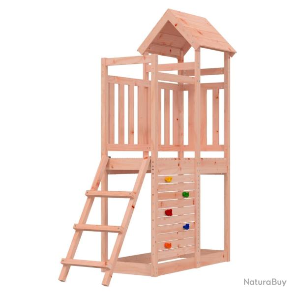 Tour de jeu Marron 110,5 x 52,5 x 214 cm Bois solide de Douglas