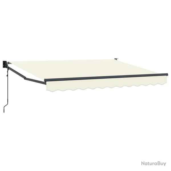 Auvent r�tractable �lectrique Cr�me 3,5 x 2 m
