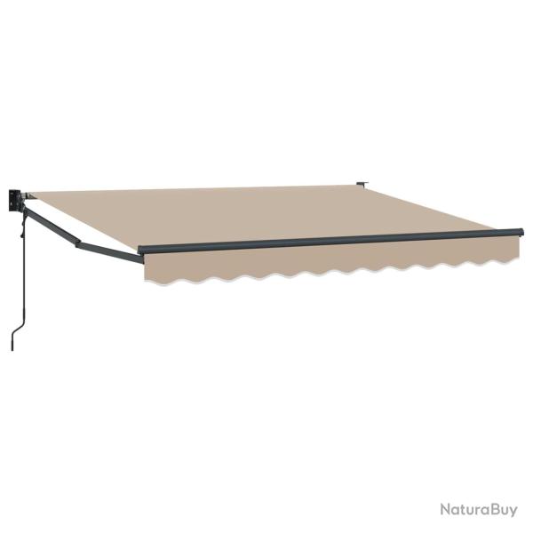 Auvent r�tractable �lectrique Beige 2,5 x 2 m