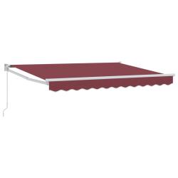 Auvent r&eacute;tractable manuel Bordeaux 3 x 2 m