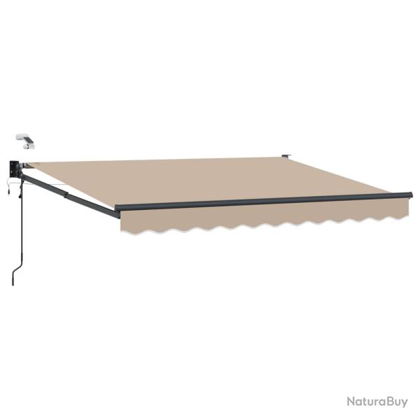 Auvent r�tractable �lectrique Beige 3 x 2,5 m