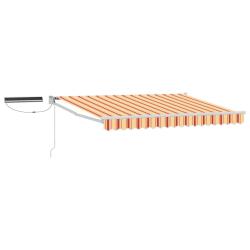 Auvent r&eacute;tractable &eacute;lectrique Multicolore 3,5 x 2 m