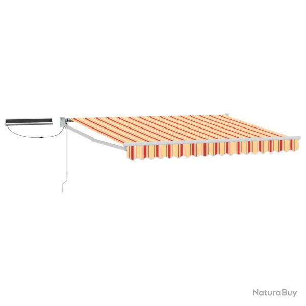 Auvent r�tractable �lectrique Multicolore 3,5 x 2 m