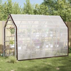 B&acirc;che avec oeillets Transparent 3 x 4 m Poly&eacute;thyl&egrave;ne
