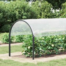 B&acirc;che avec oeillets Transparent 2 x 12 m Poly&eacute;thyl&egrave;ne