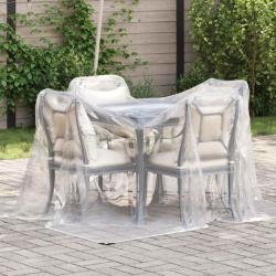 B&acirc;che avec oeillets Transparent 2 x 2 m Poly&eacute;thyl&egrave;ne