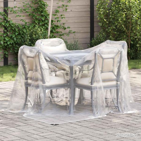 Couverture pour plantes Transparent 2 x 2 m PE