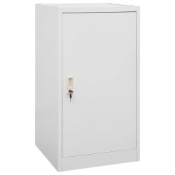 Armoire &agrave; selles Gris clair 53x53x105 cm Acier
