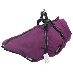 Manteau pour chien Pourpre L52 Fleece et Polyester