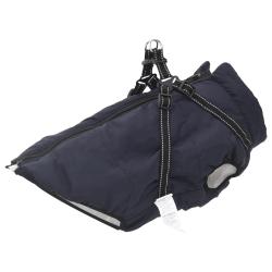 Manteau pour chien Bleu marine L48 Fleece et Polyester
