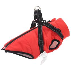 Manteau pour chien Rouge L40 Fleece et Polyester