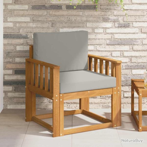 Canap� d'ext�rieur Bois d'acacia massif et polyester