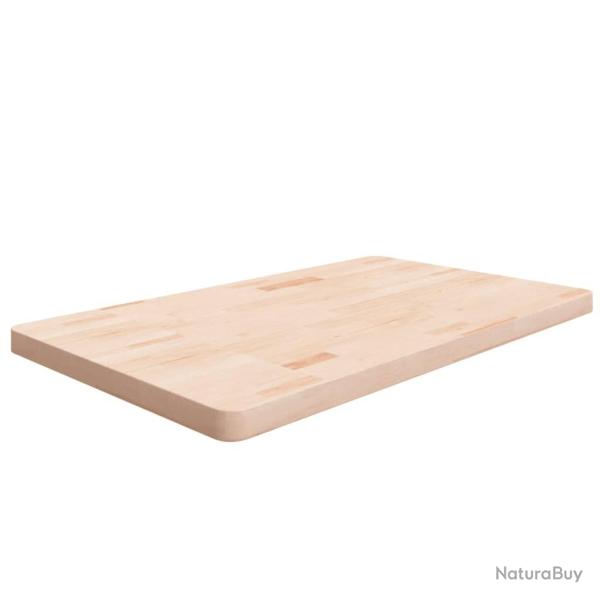 Comptoir de salle de bain 100x60x4 cm Bois massif non trait�