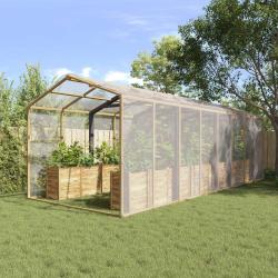 B&acirc;che avec oeillets Transparent 6 x 8 m Poly&eacute;thyl&egrave;ne