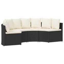 Ensemble de Canap&eacute;s 2 pcs Noir