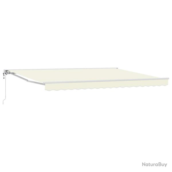 Auvent r�tractable �lectrique Cr�me 4 � 3 m
