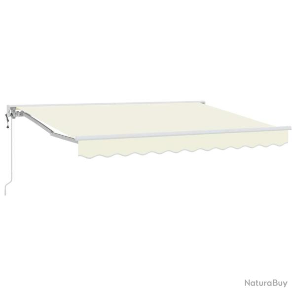 Auvent r�tractable �lectrique Cr�me 3 x 2,5 m