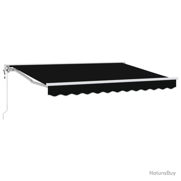 Auvent r�tractable �lectrique Noir 3 x 2,5 m