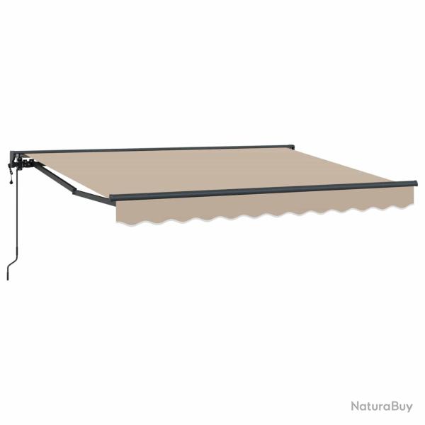 Auvent r�tractable �lectrique Beige 2,5 x 2 m